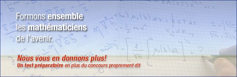 Mathematica /// Formons ensemble les mathématiciens de l'avenir